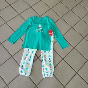 NWT Boys Size 6 Christmas Pajamas "Gnome For The Holidays" Jammies Families